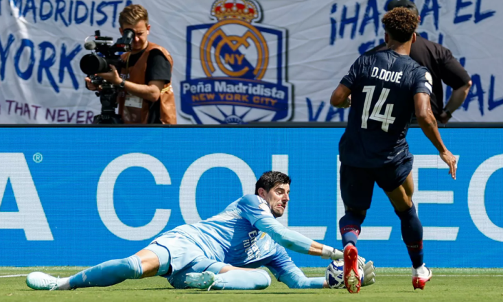 كورتوا:  لم ننفذ خطة المدرب، وسعداء بعودة الثنائي