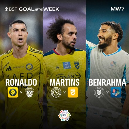 سعيد بن رحمة ترشح لجائزة هدف الأسبوع في دوري روشن السعودي